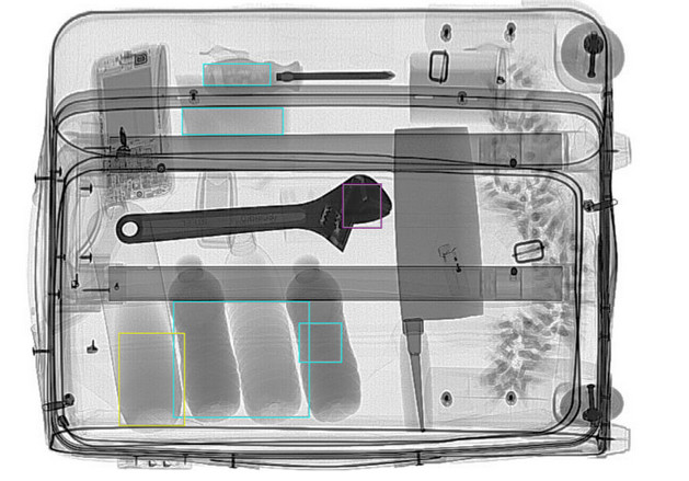 Medium Size X Ray Security Inspection Machine For Resort Hotel Bank Station