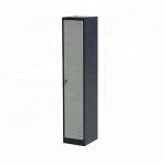 Metal Wardrobe Cabinet Single Door Steel Locker