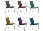 Waterproof PU Dining Chairs , Modern Living Room Chairs Long Life Span