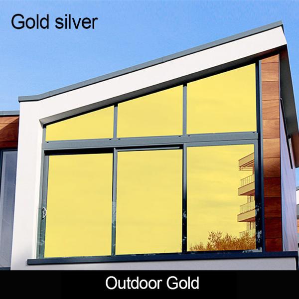 Buy cheap Building Privacy Window Film One Way Mirror Reflective Window Film Glass Foil Silver Insulation Tint Film from wholesalers