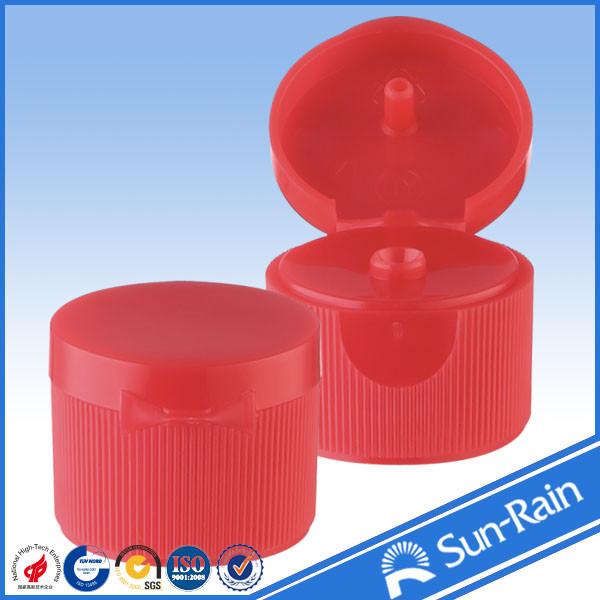 Buy cheap Red Standard flip top bottle cap , cosmetic shampoo bottle caps from wholesalers