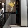 Buy cheap Small Kitchen Membrane Pressure Plate MDF Design Modular Kitchen Cabinets from wholesalers