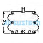 Goodyear Air Spring Replacement 2B9-218 Helper Springs Pneumatics W01-358-6927