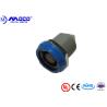 Buy cheap Blue Nut Female Plastic Push Pull Connectors 1P 14 Pin For Biomass Monitors from wholesalers