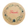 Buy cheap Brown Kraft Paper Sticker Label Self Adhesive Circle Round Product Label from wholesalers