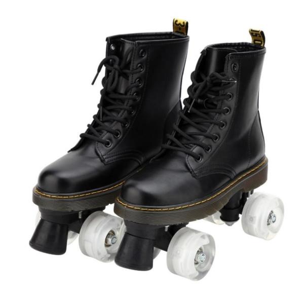 Buy cheap Combat Boot Quad Outdoor Roller Skate With Led 4 Wheels from wholesalers