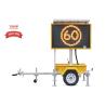 Buy cheap EN12966 Mobile LED Displays , Colour Variable Message Signs Trailer Mounted from wholesalers