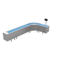 Buy cheap ODM Commercial Dish Machine Parts Heavy Duty Chain Conveyor Belt ISO product