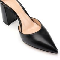 Buy cheap Square Heel Tan Ankle Strap Shoes , 8cm Ankle Strap Ladies dress Shoes product