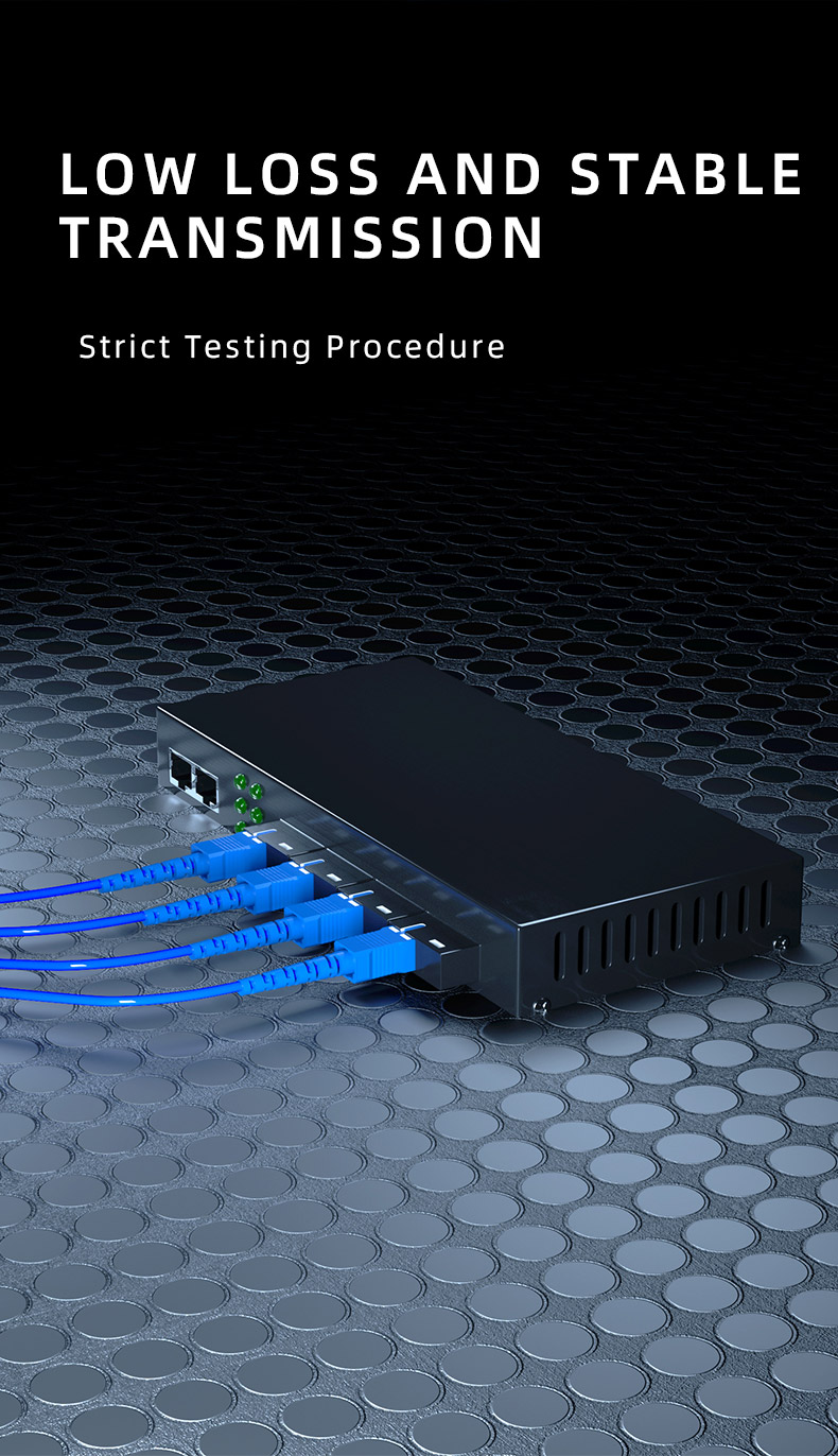 Single Mode 9/125 G652D Simplex SC/UPC-LC/UPC Armored Fiber Optic Patch Cord for Signal Transfer