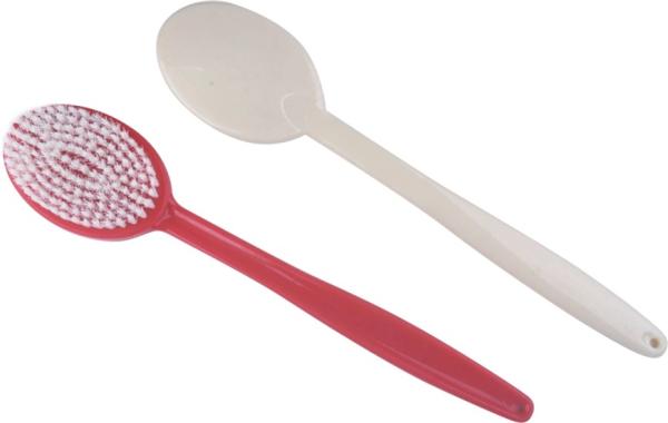 Buy cheap PP Bristle Bath Body Brush , Extra Long PS Handle Back Washer Brush from wholesalers