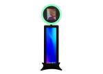 Buy cheap Ipad Portable Photo Booth Kiosk Adjustable Stand Alone Photo Booth With Rgb Led Ring Light from wholesalers