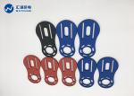 Color Anodized Aluminum Machined Components +/- 0.00008 inch Tolerance