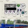 Buy cheap Customized Plastic Recycling Washing Line Carbon Steel Wastewater Treatment System 5000kg/H from wholesalers