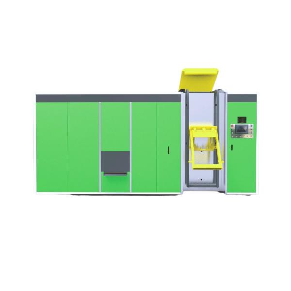 Buy cheap 2000Kg Stainless Steel Food Waste Recycling Machine Organic Waste Composting Kitchen from wholesalers