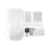 Buy cheap 16 Core Fiber Optic Termination Box Wall Mount SC Simplex Type Plastic Housing from wholesalers