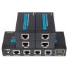 Buy cheap 1x4 HDMI Splitter Over Cat6 from wholesalers