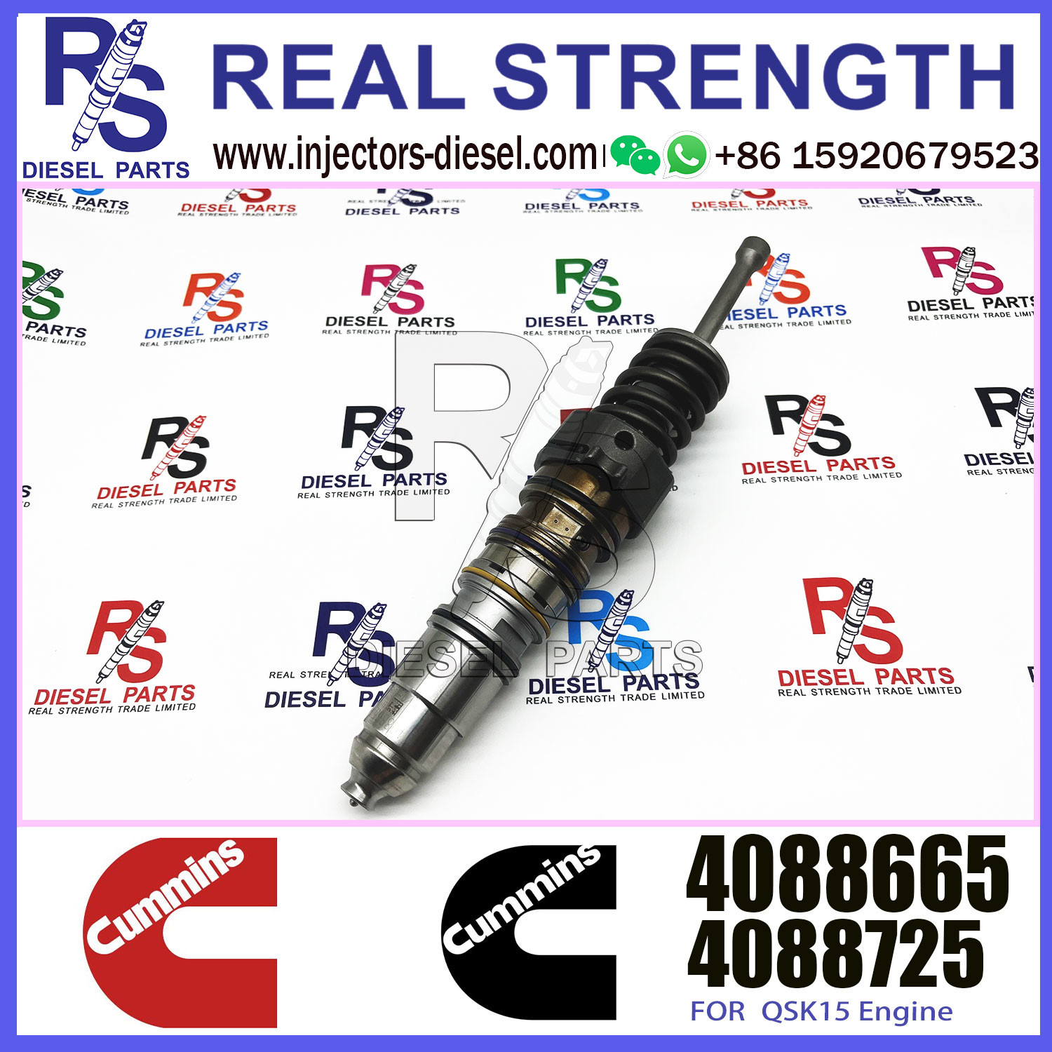 Diesel Fuel Injector common rail injector 3095040 CUM-MINS M11 4088327 4088665 3411753 3095040 3080429 3411756 4061851