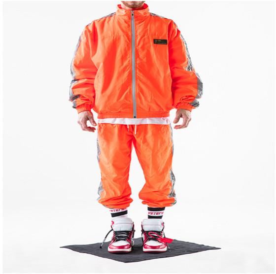 Buy cheap Fashion Spring Summer Mens Sports Tracksuits For Running Zipper Up Style from wholesalers