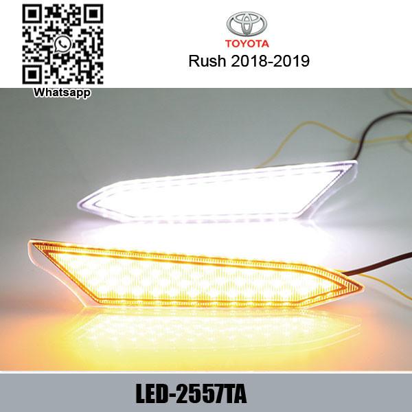 Buy cheap Toyota Rush Car DRL LED Daytime driving Lights Car exterior led daylight from wholesalers