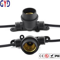 Buy cheap Energy Saving E27 Lamp Holder Waterproof Screw Underground Cable Connector product