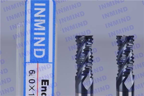 Buy cheap AlTiN NANO Coating HRC55 Roughing End Mills 4 Flute 6mm / 8mm Diameter from wholesalers