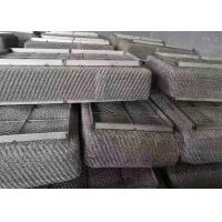 Buy cheap Absorption Tower SS304 SS316L Wire Mesh Mist Eliminator 120kg/Cbm product