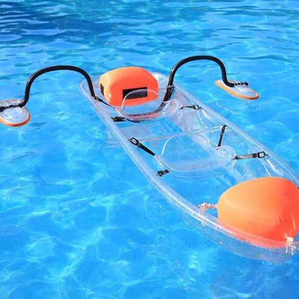 Buy cheap Polycarbonate Canoe Kayak Fishing , Lake / River Fishing Boats Easy Carrying from wholesalers