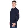 Buy cheap NFPA2112 Navy FR Shirt Mining Industry Work Henley T Shirt FR Men Cloth from wholesalers