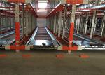 Flexible Operation Radio Shuttle Racking 1000-5000kgs Blue Orange SS400
