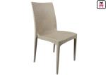 Stackable Indoor / Outdoor Plastic Restaurant Chairs Rattan Like PP Material