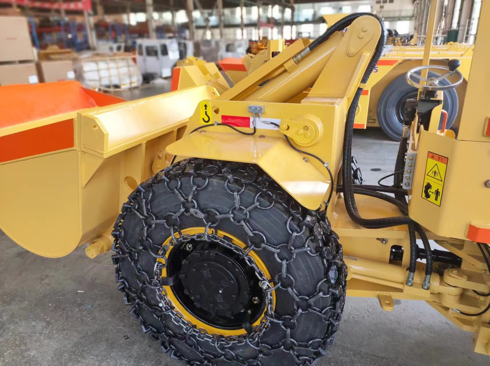 New Hydrostatic Transmission DERUI DRWJ-1 Underground Utility Vehicle Mining Loaders