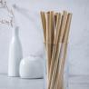 Buy cheap Eco Friendly Reusable Organic Bamboo Straw 20cm Length from wholesalers