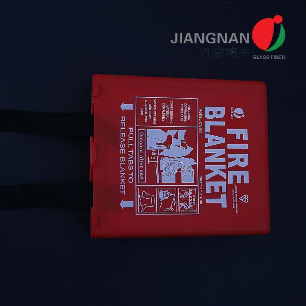 Buy cheap Fire Safety Fiberglass Flame Retardant Fire Blanket For Emergency Protection Anti Fire Blanket from wholesalers