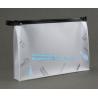Buy cheap Zip lock frosted plastic slider PVC zipper packing bag for underwear / clothing / cosmetic, slider custom gift cosmetic from wholesalers
