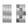 Buy cheap Anti Dust Tall Employee Medicine Display Cabinet , 15 Door Storage Chest For Bedroom from wholesalers