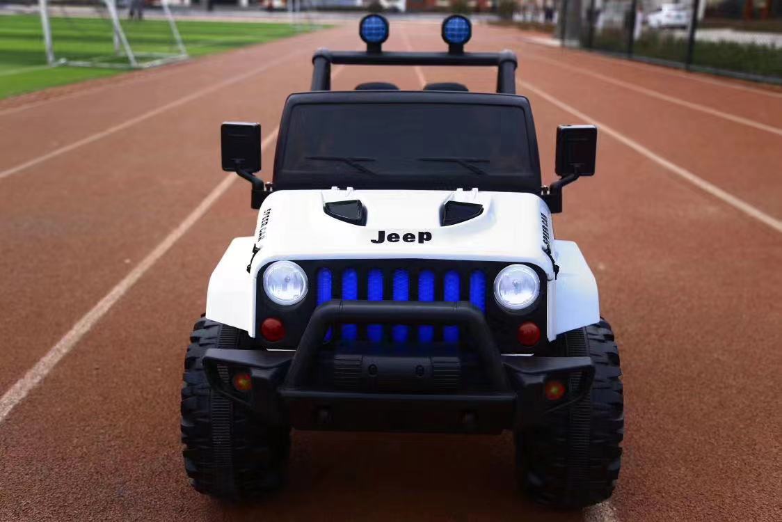 Music Early Education Four-Wheel Drive Double-Door Baby 12V Electric Ride On Car
