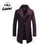 Buy cheap Wholesale Long Overcoat Single Windbreak Jacket Utility Trench Breasted Chaqueta Hombre Solid Color Men Coat from wholesalers