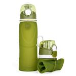 750ml Collapsible Travel Water Bottle Food Grade Material Customized Logo