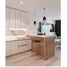 Buy cheap KITCHEN FURNITURE WITH KITCHEN CABINET VENEER OF BEADED SHAKER PANEL AND SOLID WOOD from wholesalers
