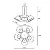Buy cheap Macaron Dining Room Black Metal Chandelier Kitchen home Tam Tam Marset Chandelier(WH-MI-386) from wholesalers