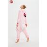 Buy cheap Flamingos Christmas Onesie Pajamas Adult Flamingos Soft Flannel Rear Zipper from wholesalers