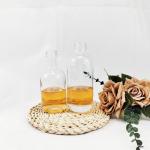 200ml 375ml 500ml 700ml 750ml Round Shape Frosted White Ice Wine Glass Bottle