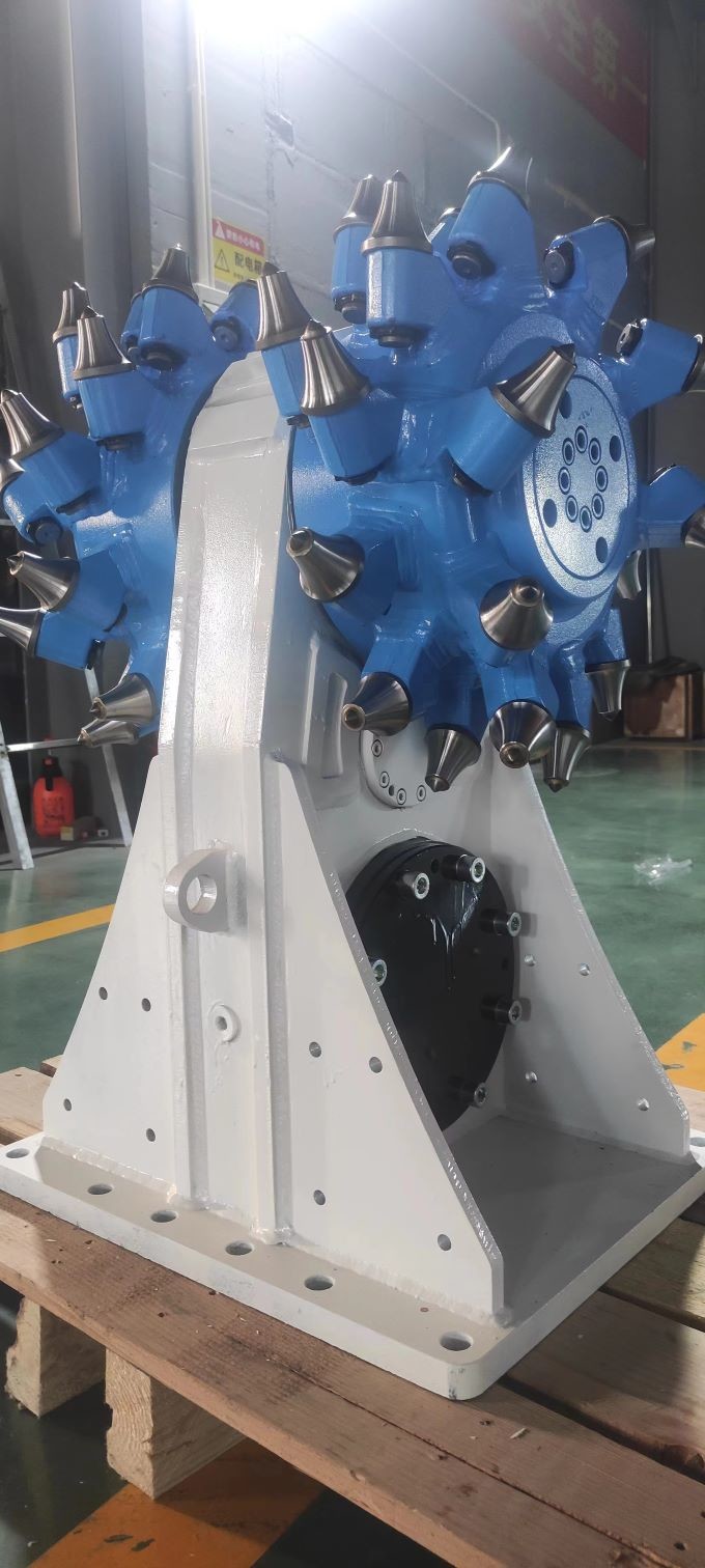 10-40ton Excavator Drum Cutter For 330 330C EX300 ZX300 HD1023 SK200 DX200 R200 R210LC