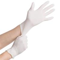 Buy cheap Medical Clear Disposable Gloves , Non Sterile PVC Clinical Gloves Disposable product