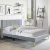 Buy cheap Queen Size Upholstered Bed Frame Plywood Material OEM ODM Customized from wholesalers