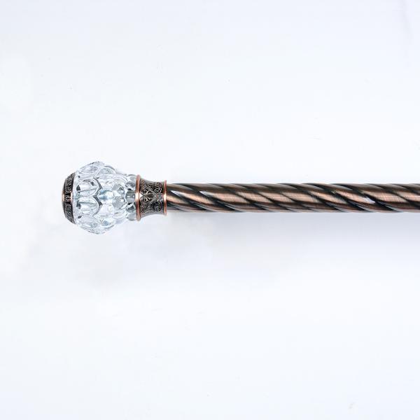 Buy cheap Metal Single Curtain Rod Holder With 28MM Diameter Finial from wholesalers