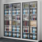 Commercial Furniture Modern Boss Cabinet Office Wooden File Combination Bookcase