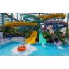 Buy cheap Customized Color Family giant Boomerang Waterslide FRP Fiberglass from wholesalers