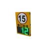 Buy cheap Road Safety LED Display 50W Peak Power Solar Radar Speed Limit Sign for Road Warning from wholesalers